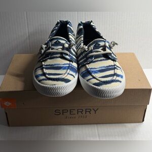 Sperry Women's Lounge Away 2 Tie Dye NAVY US Size 6 EUR 36